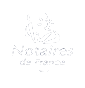 Notaire associé logo blanc